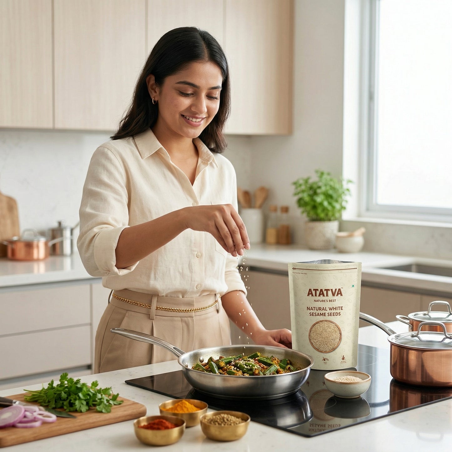Natural White Sesame Seeds (Til)