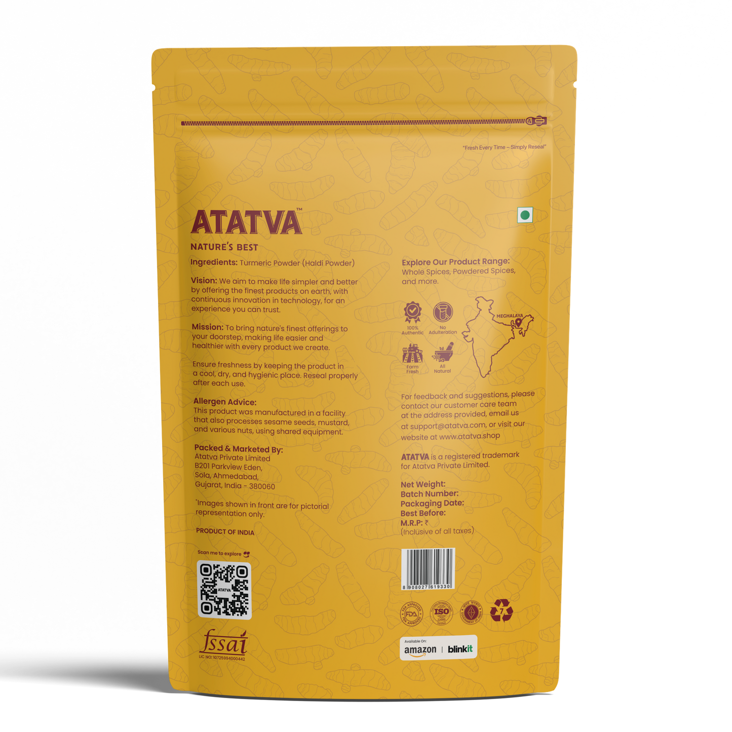 Turmeric Powder (Haldi)